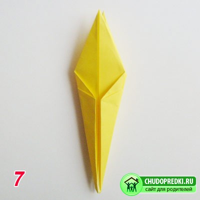 Оригами. Журавлик счастья