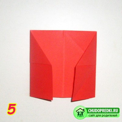 Оригами для детей. Говорящая лиса
