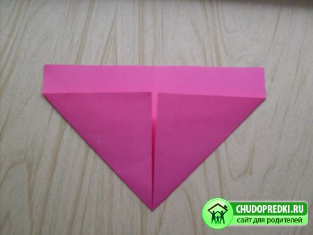 Сердце-оригами. Мастер класс