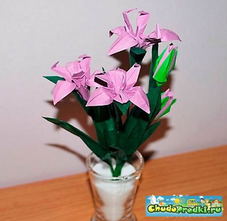 Оригами цветов