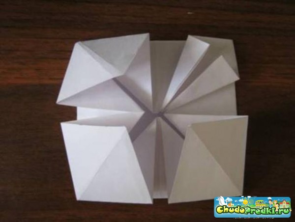 Оригами. Объемная открытка для мамы. Мастер класс с пошаговыми фото