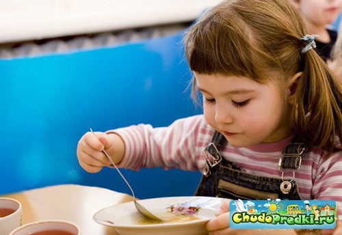 Суп для ребенка овощной