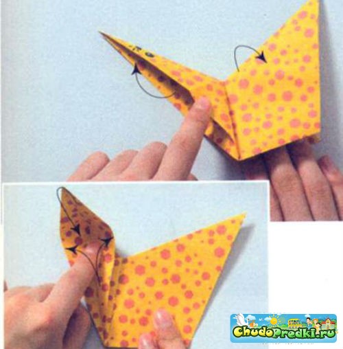 оригами.Гепард