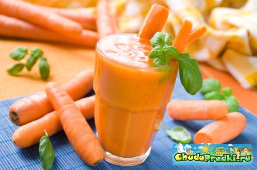 Морковный сок. 5 рецептов для детей и взрослых