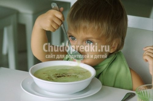Рецепты детских супов