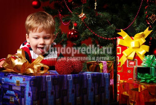 Детские новогодние подарки 2014
