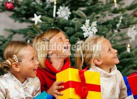 Детские новогодние подарки своими руками