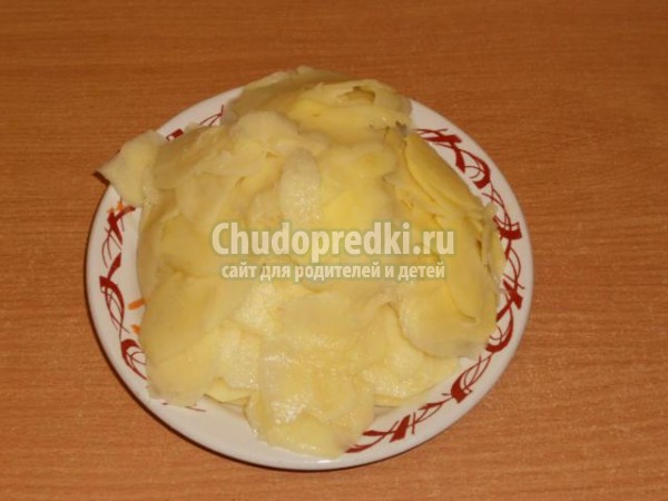 картофельная запеканка с курицей