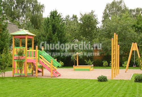 Площадки детских садов своими руками. Фото и идеи