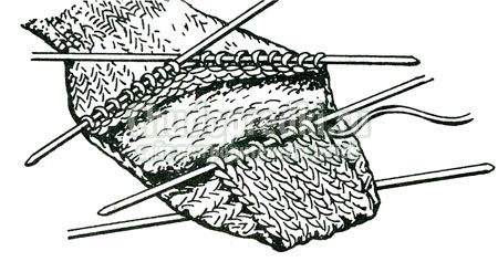 вязание на спицах - носки: схемы и подробное описание