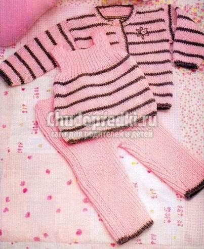 Вязание для новорожденных девочек: подборка фото и схем