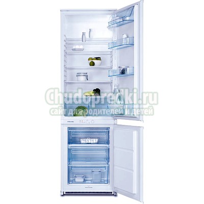 Лучшие двухкамерные встраиваемые холодильники