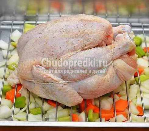 Рецепт курицы в духовке целиком. ТОП-10 с фото