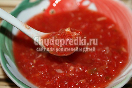 Рецепты аджики из помидоров и чеснока: ТОП-10 с фото