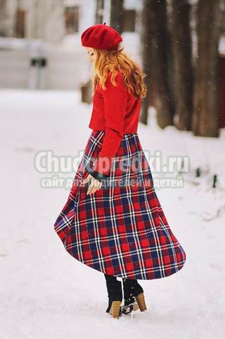 Зимние юбки. Мастер-классы, схемы и фото