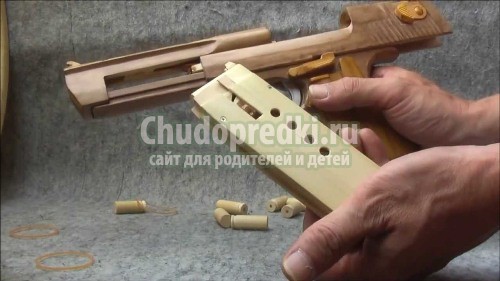 Как сделать пистолет из дерева