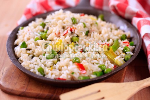 Рис с овощами: рецепты на любой вкус