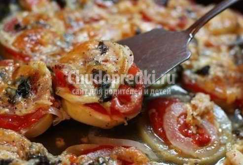 Кабачки с помидорами и чесноком: лучшие рецепты с фото
