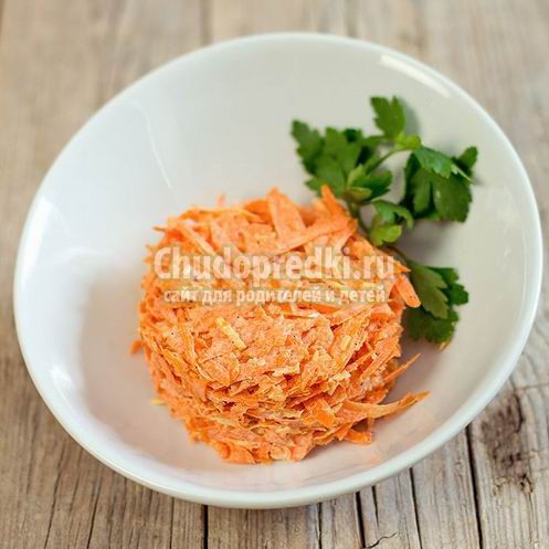 Морковь с чесноком: лучшие рецепты с фото