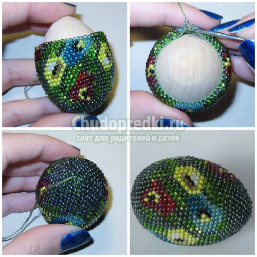 Яйца из бисера: простые и сложные схемы плетения