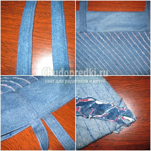 Сумка из джинсы своими руками: выкройки и мастер-классы по пошиву