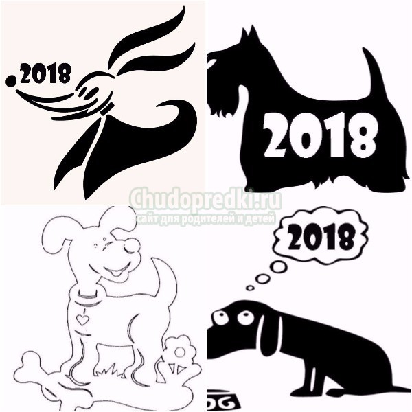 Украшения на Новый год Собаки: лучшие идеи с фото