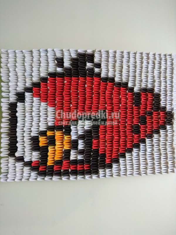 Angry Birds из бумаги