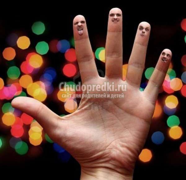 длина пальцев рук