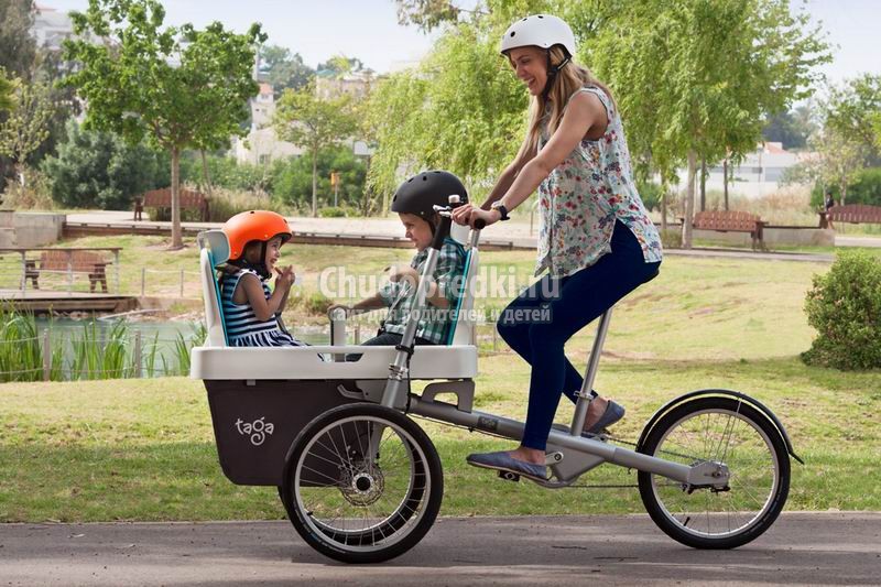 Детское велокресло: правила выбора