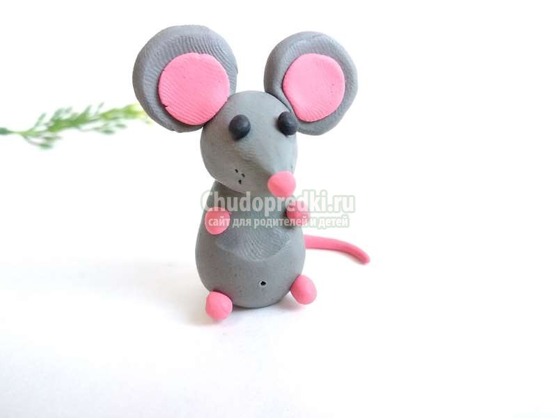 Пластилиновая мышка