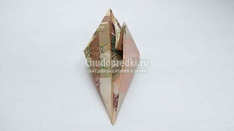 Как сделать мышку оригами