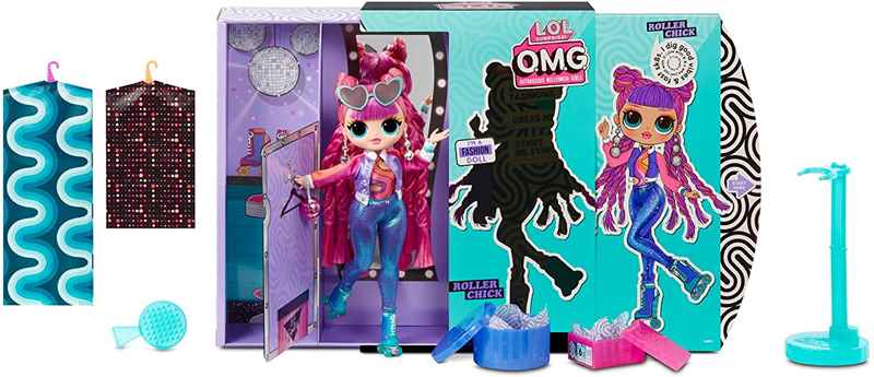 O.M.G. Series 3 Roller Chick Fashion Doll with 20 Surprises
