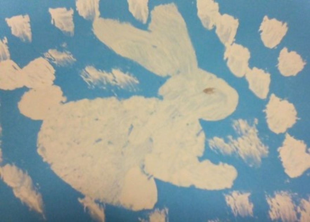 Как нарисовать мультяшную мордочку зайца