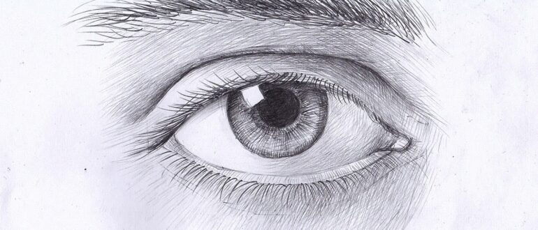 Как нарисовать глаза поэтапно - простое объяснение для новичков