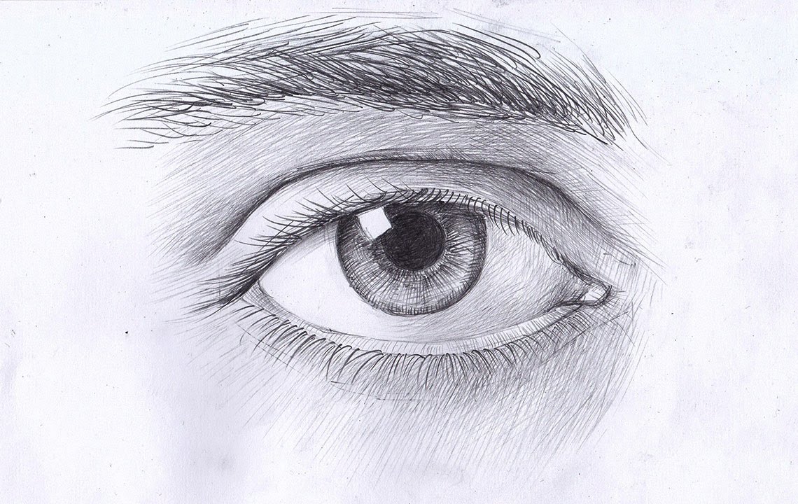 Как нарисовать глаза поэтапно - простое объяснение для новичков