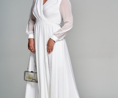 Свадебные платья для беременных: сияющая красота от салона «Амадеус»